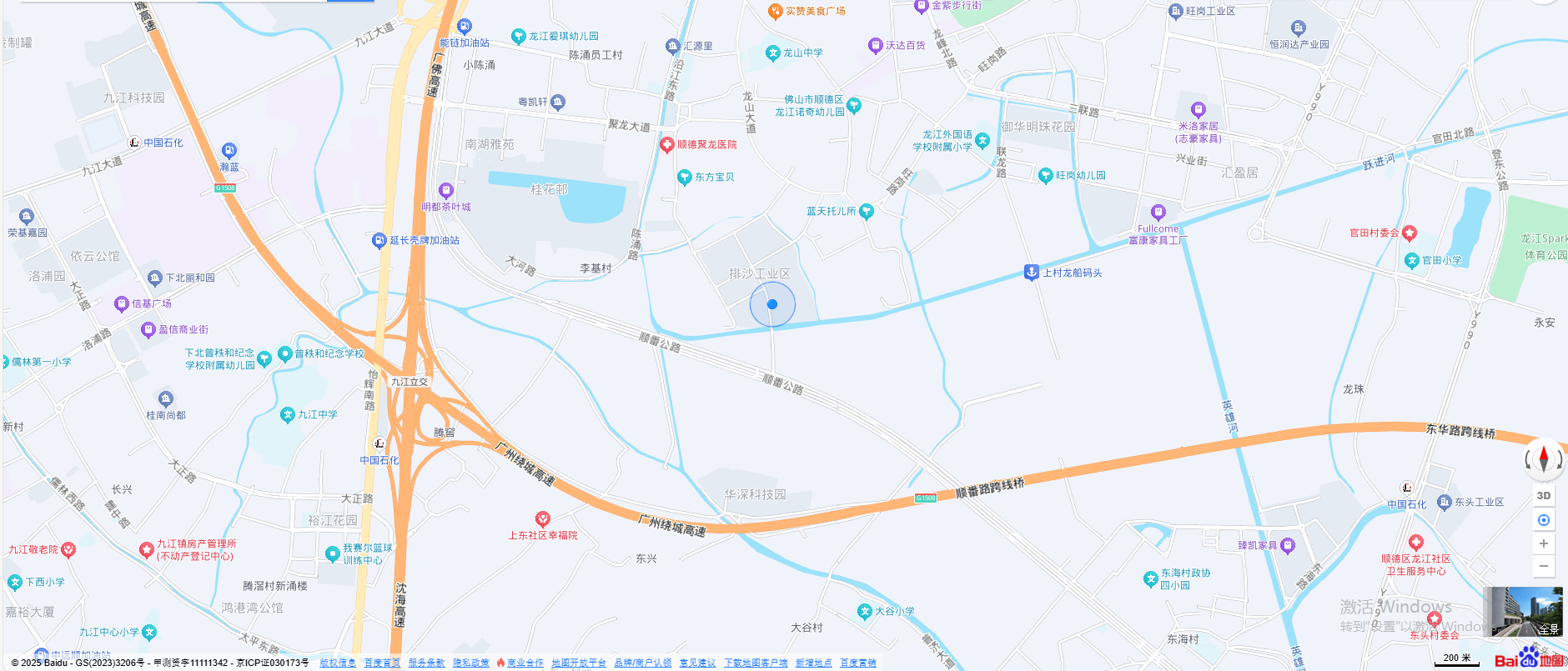 公司位置地图